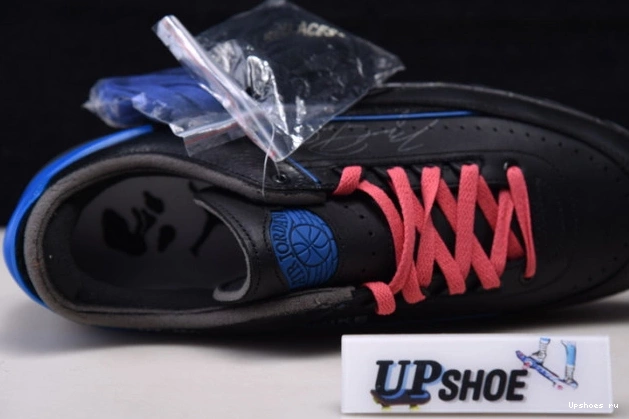 2 Retro Blue Jordan DJ4375-004 O-W SP Air Low Black 0119